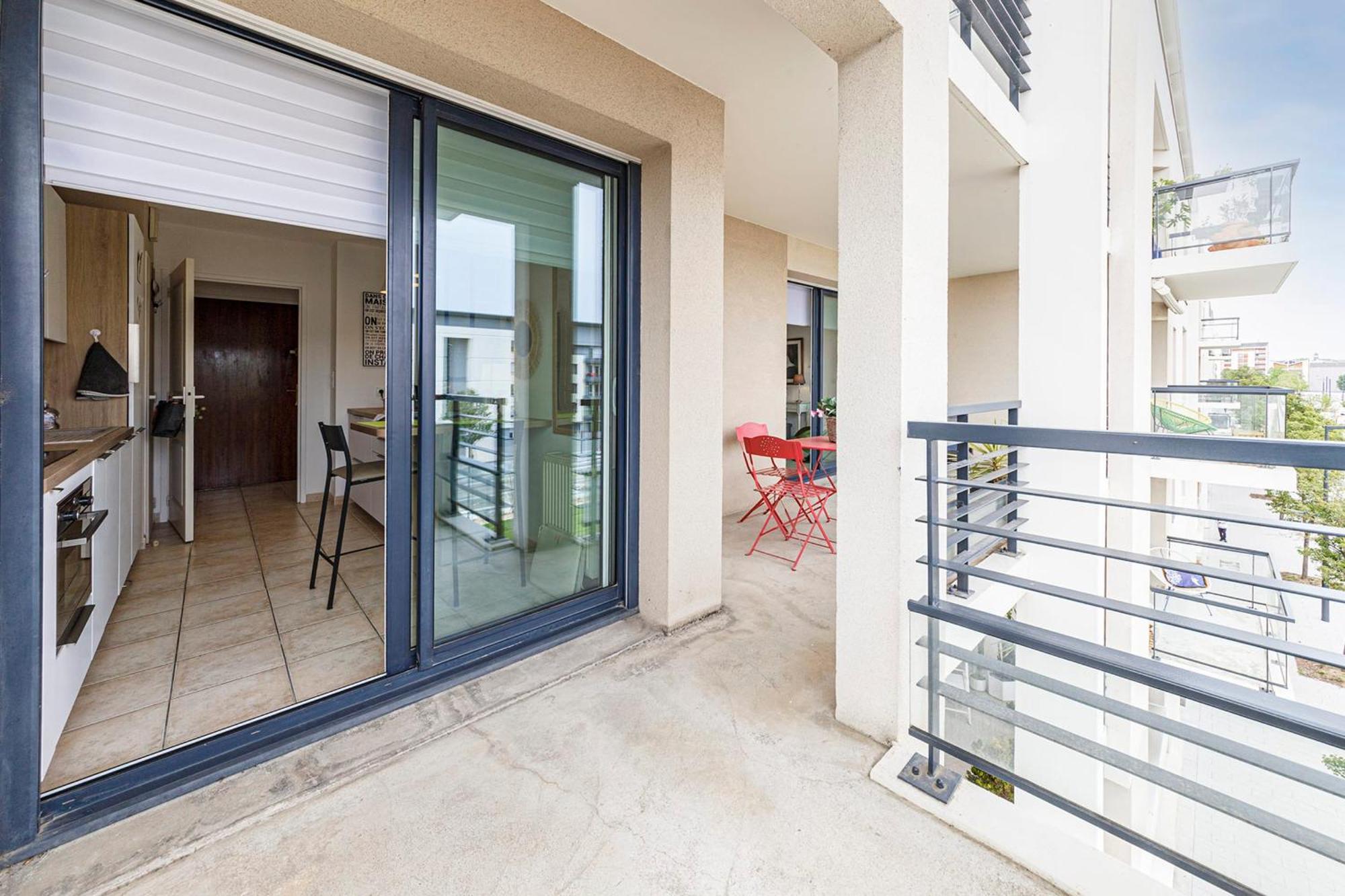 Apartmán L'Aragon Wifi Balcon Vue La Maine Angers Exteriér fotografie