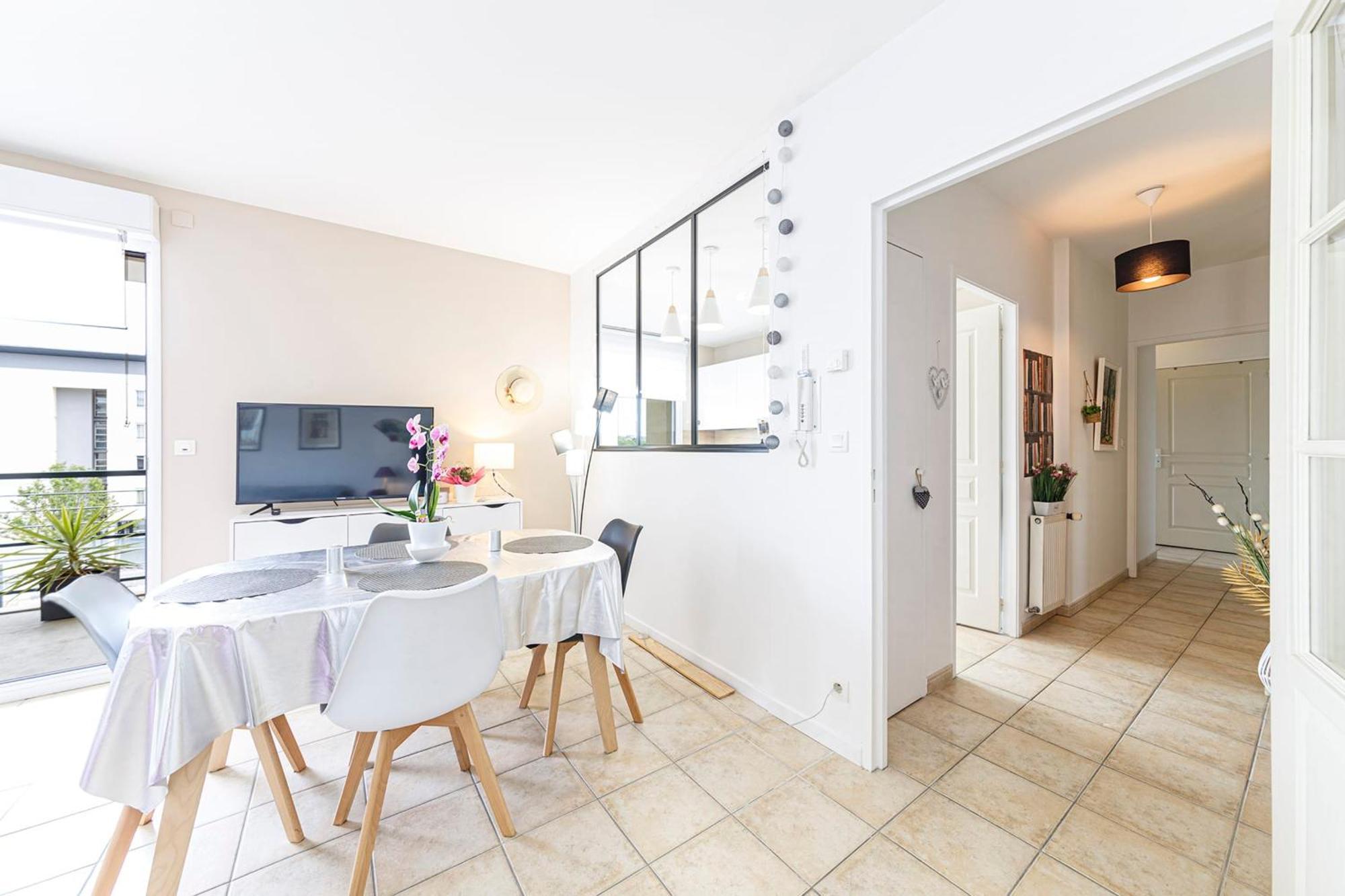 Apartmán L'Aragon Wifi Balcon Vue La Maine Angers Exteriér fotografie
